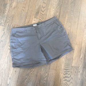 Grey Old Navy Mid thigh shorts. Barely Worn